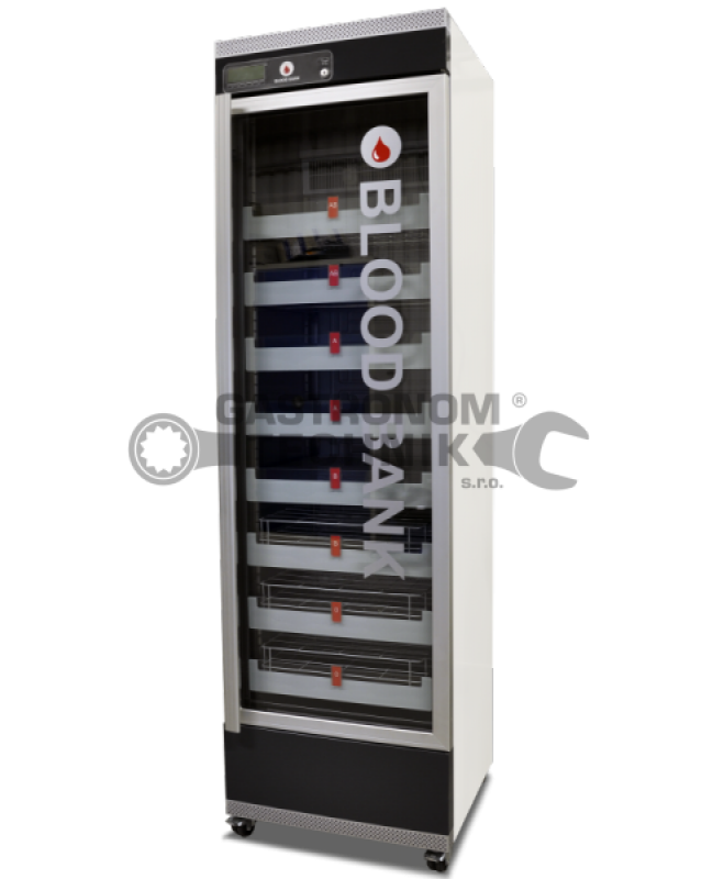 Prosklená chladicí skříně -krevní banka BBR 290