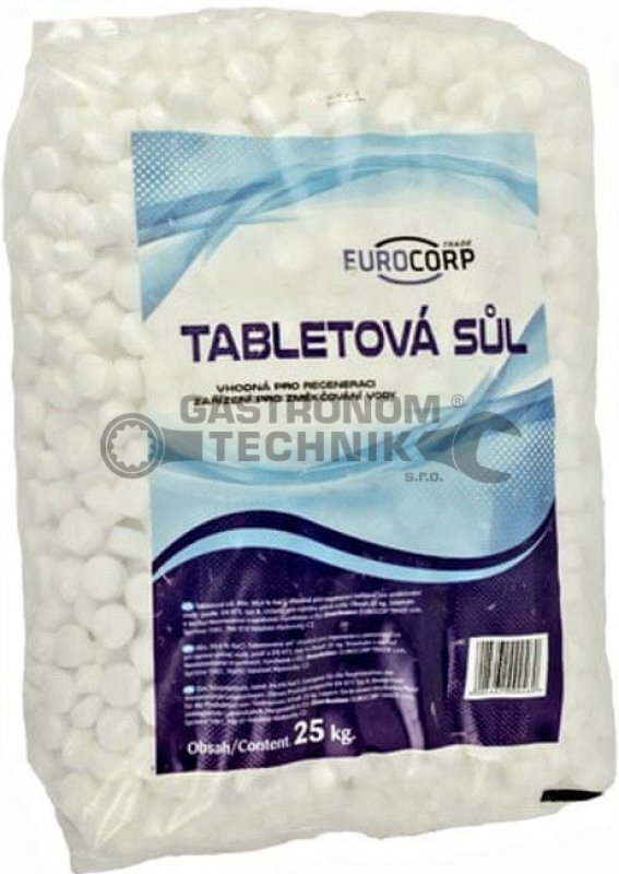 Tabletová sůl regenerační, 25 kg